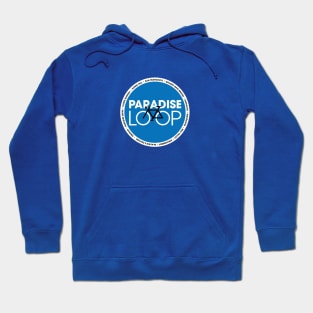 Paradise Loop in blue circle Hoodie